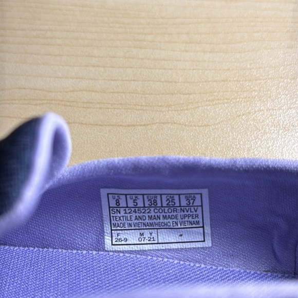 NEW!Skechers hyper pillars Navy Lavender Women's Sneaker Shoe Size 8.0 - Picture 2 of 3